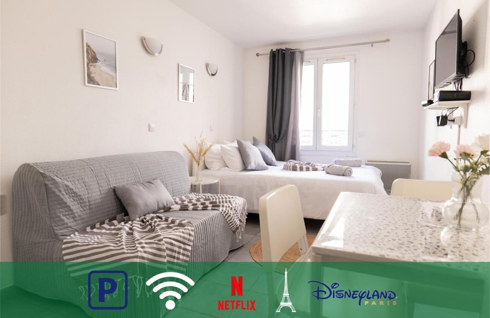 Cosy Appartement - 4 Personnes - Disneyland & Paris 뷰씨 쎙 죠흐쥬 외부 사진